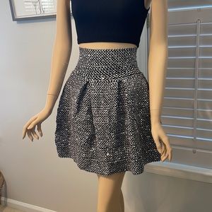 Like New! XS High-waisted sequin skirt by AQUA